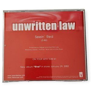 Unwritten Law – Seein' Red [2001 Promotional‎ CD Single]